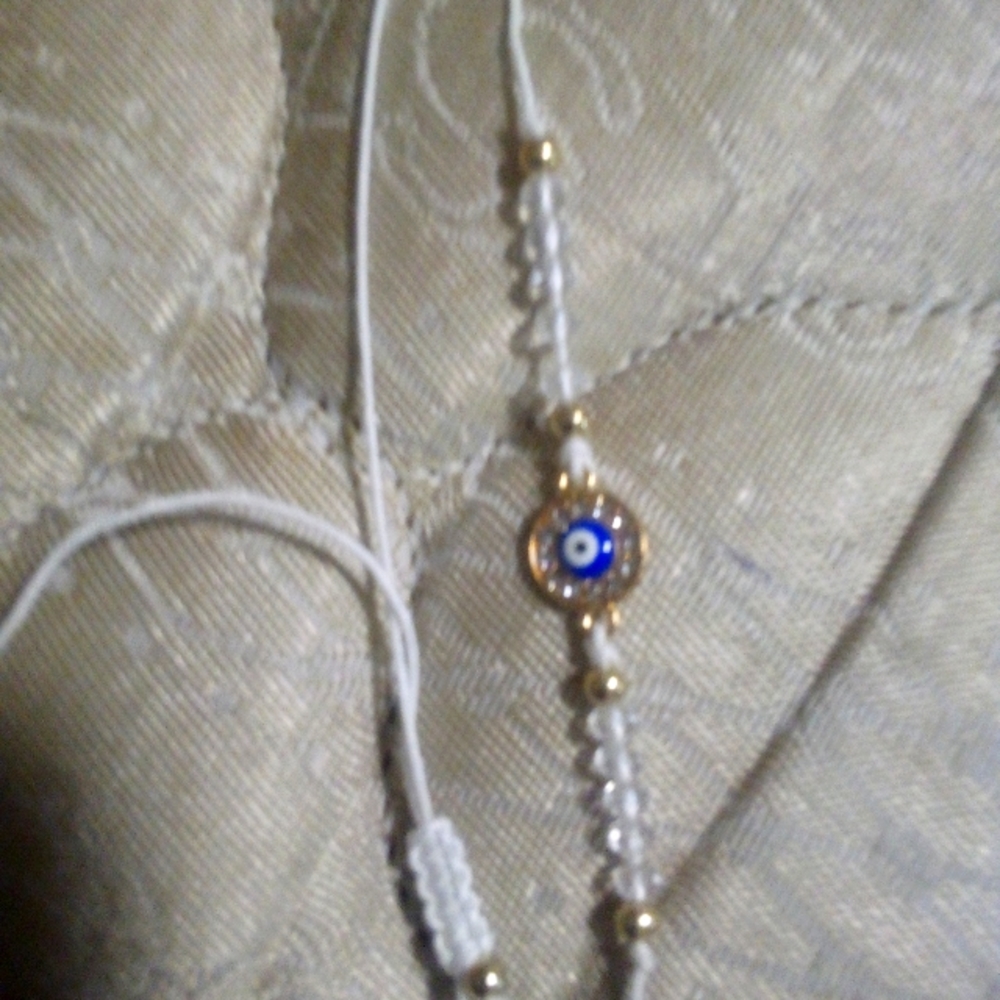 Beaded Evil Eye Bracelet